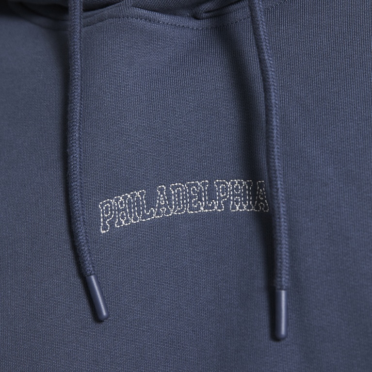 Printed hoodie "East 2.0" Dark green 2